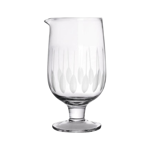 BarConic: Stemmed Mixing Glass 887ml - Feather Etched