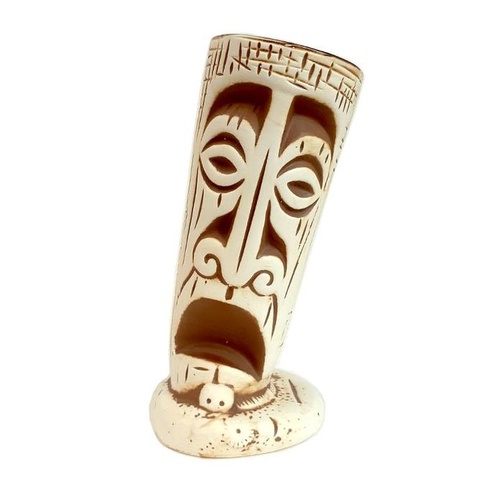 Tilted Totem Ceramic Tiki Mug 414ml