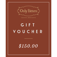 Only Bitters Gift Voucher $150