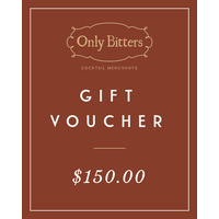 Only Bitters Gift Voucher $150
