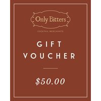 Only Bitters Gift Voucher $50