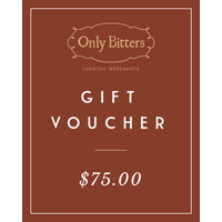 Only Bitters Gift Voucher $75