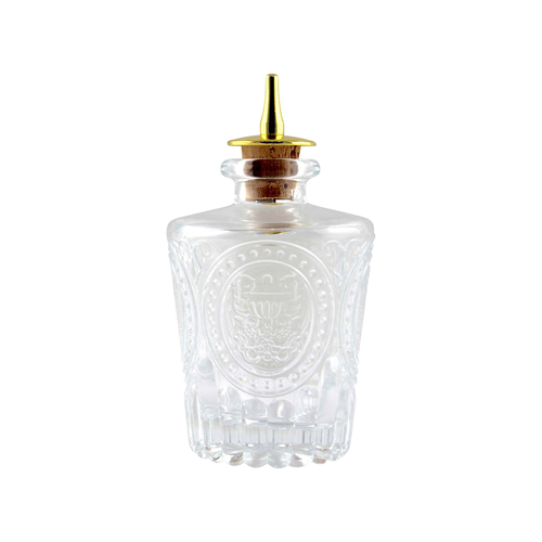 BarConic: Antique Bitters Bottle 120ml - Gold Plated Dasher