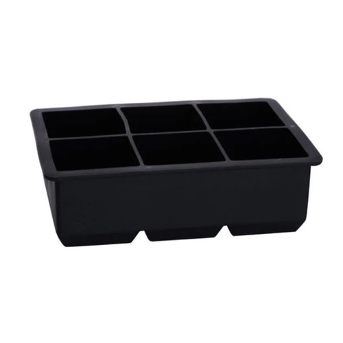 Barconic: King Cube Ice Tray - Black