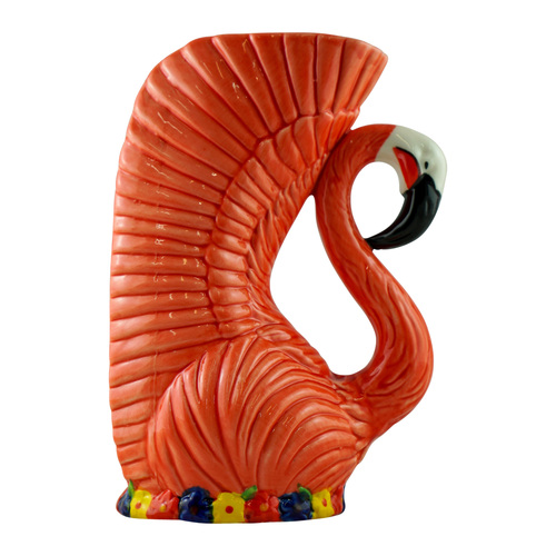 Flamingo Ceramic Tiki Mug 473ml