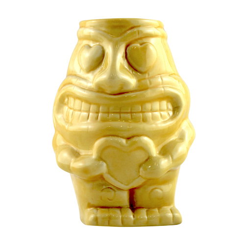 Good Luck Heart Ceramic Tiki Mug 355ml