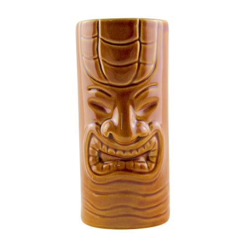 BarConic Glass Tiki Beverage Dispenser with Tap - 1.6 Gallons