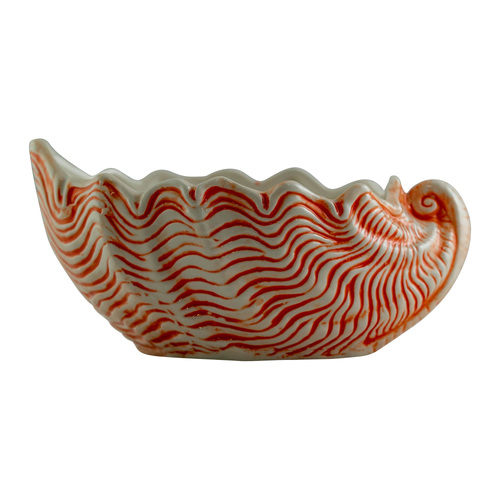 Sea Shell Ceramic Tiki Bowl 887ml
