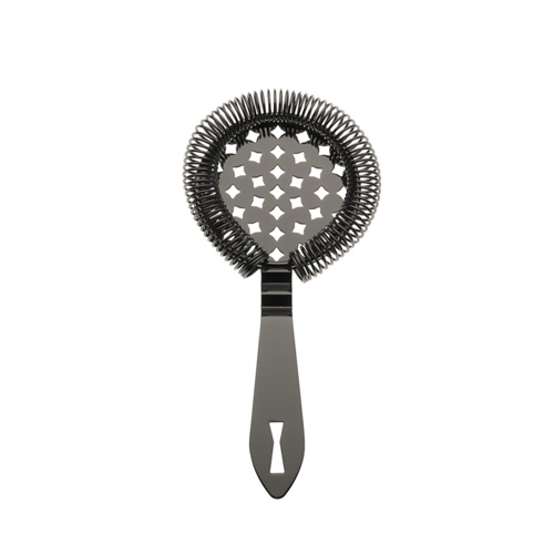 Barfly: Classic Hawthorne Strainer - Gunmetal Black