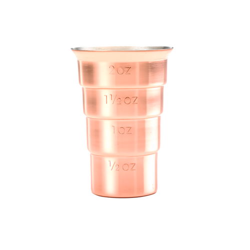 Barfly: Stepped Jigger [15ml-60ml] - Copper