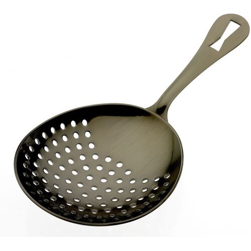 Barfly: Julep Strainer - Gunmetal Black