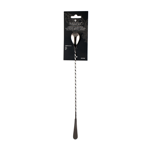 Barfly: Paddle Bar Spoon [33.5cm] - Gunmetal Black