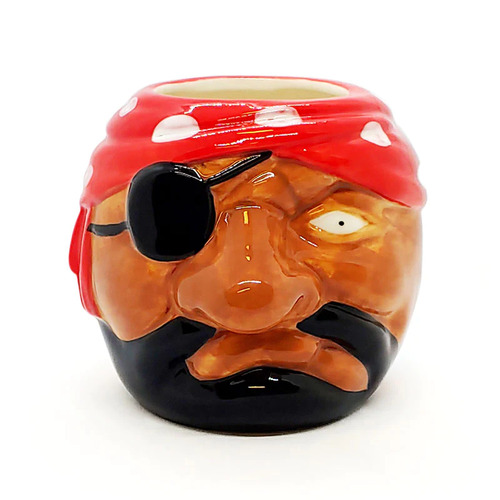 Pirate Ceramic Tiki Mug 473ml