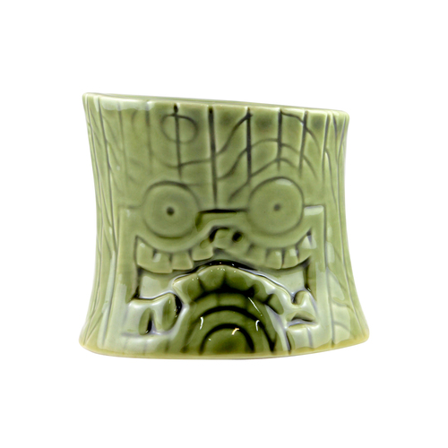 Short and Stubby Ceramic Tiki Mug 237ml