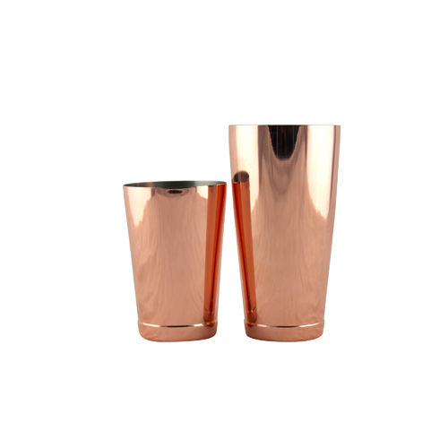 Boston Shaker Tin Set - Copper Plated