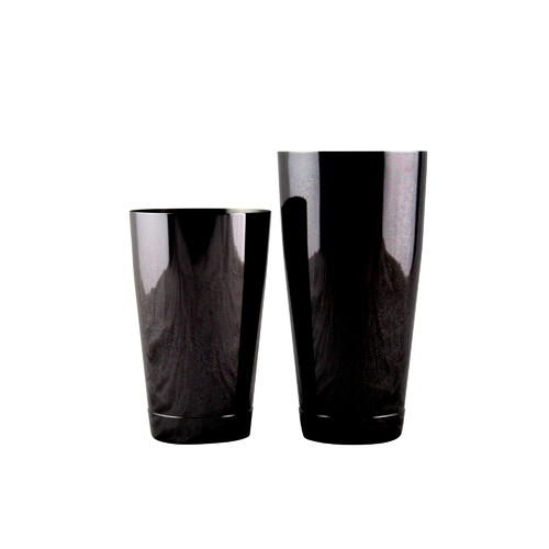 Boston Shaker Tin Set - Gunmetal Black