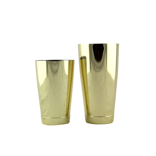 Boston Shaker Tin Set - Gold Plated