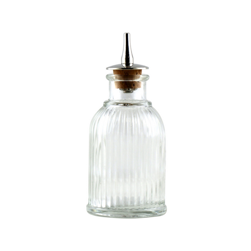 Fluted Bitters Bottle 90ml - S/S Dasher