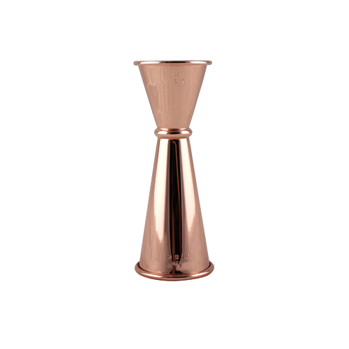 Viski: Japanese-Style Jigger [1oz/2oz] - Copper Plated