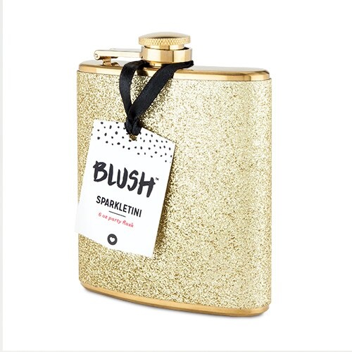 Blush: Sparkletini Gold Flask