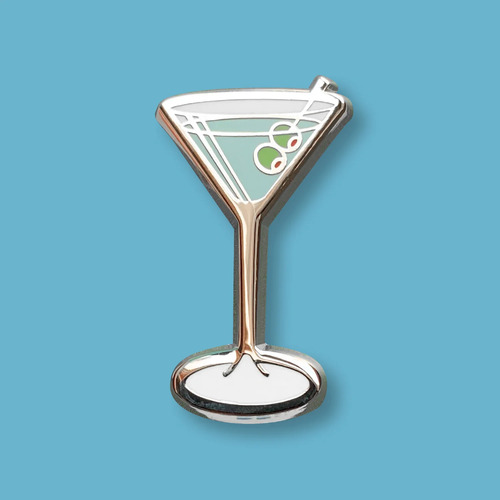 Cocktail Critters Martini Pin