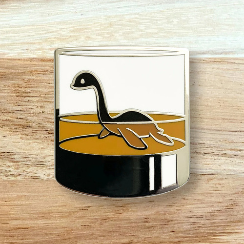 Cocktail Critters Scotch Ness Critter Pin