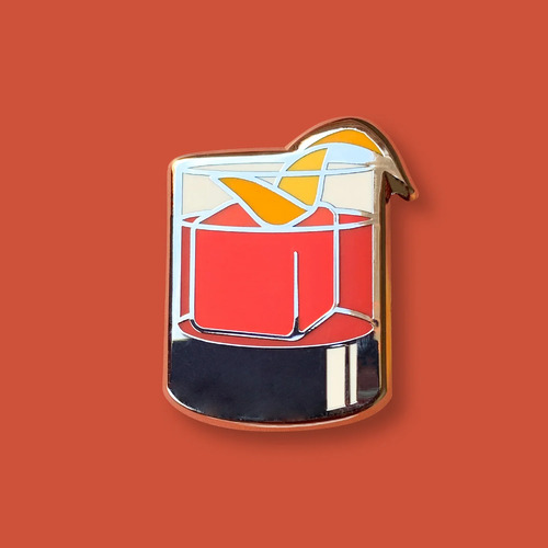 Cocktail Critters Negroni Pin