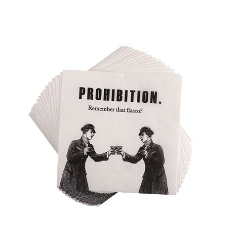 Cocktail Napkin - Vintage Prohibition 