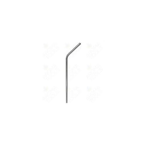 Metal Straw - Bent [20.5cm] - Stainless Steel