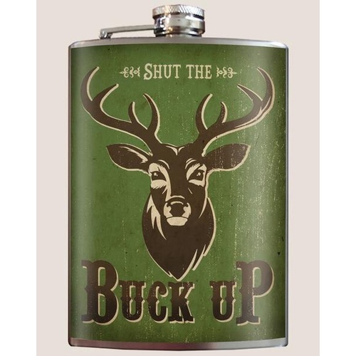 Trixie & Milo Flask - Buck Up