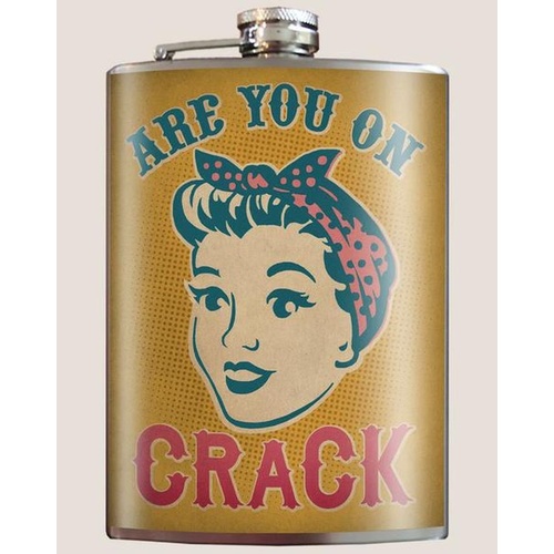 Trixie & Milo Flask - Crack