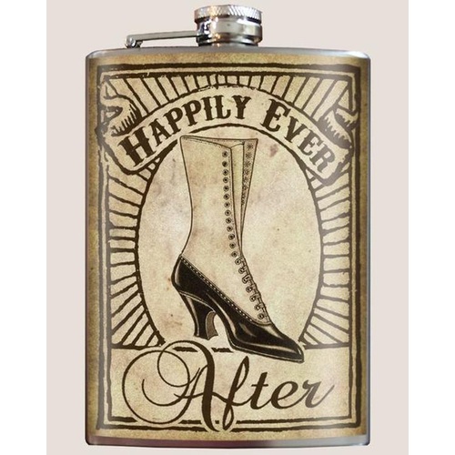 Trixie & Milo Flask - Happily Bride (Boot)