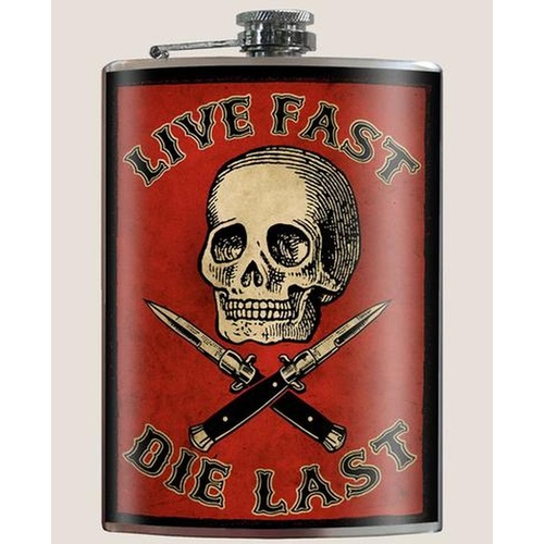 Trixie & Milo Flask - Live Fast Die Last