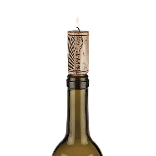 Grapevine: Wine cork candles
