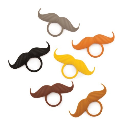 Incognito: Mustache Bottle Neck Markers