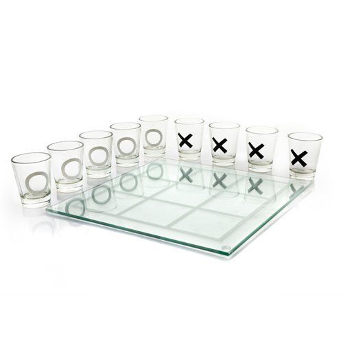 TRUE: Tic Tac Shot Drinking Board Game