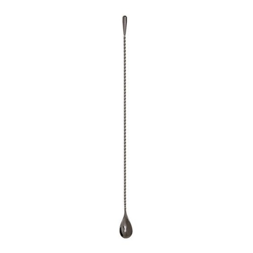 Viski: Teardrop Bar Spoon [40cm] - Gunmetal Black