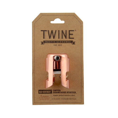 Twine: Copper Plated Champagne Stopper