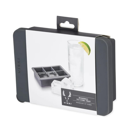 Viski: Highball 3.8cm Ice Cube Tray w/ Lid