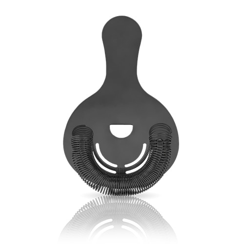 Viski: Hawthorne Strainer - Gunmetal Black