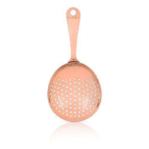 Viski: Julep Strainer - Copper Plated