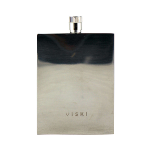 Viski Harrison: Stainless Steel Slim Flask