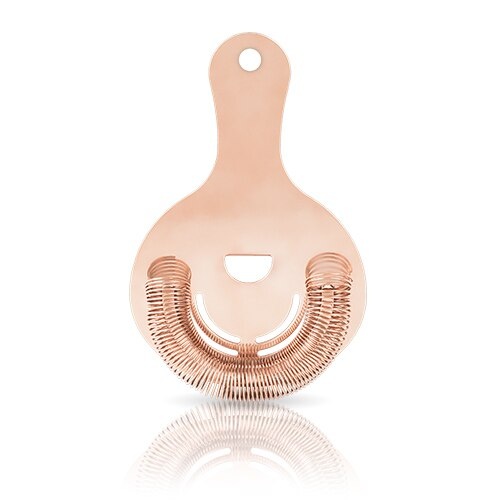 Viski: Hawthorne Strainer - Copper Plated