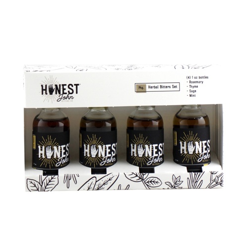 Honest John Herbal Bitters Set 4x30ml