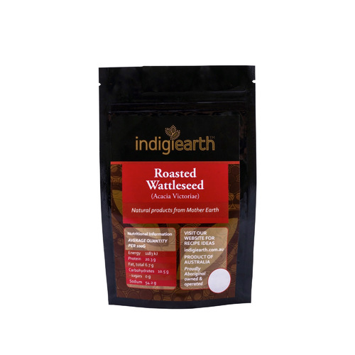 Indigiearth Roasted Wattleseed Powder 50g