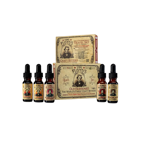 King Floyd's Old Fashioned Travel Set 5x15ml