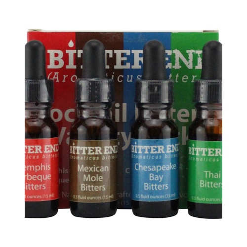 The Bitter End Variety Pack 4 x 15ml