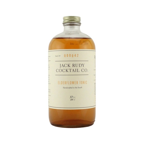 Jack Rudy Cocktail Co. Elderflower Tonic Syrup 473ml
