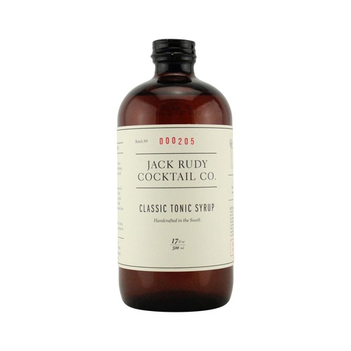 Jack Rudy Cocktail Co. Classic Tonic Syrup 473ml