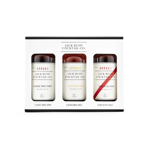 Jack Rudy Cocktail Co. Tonic Trio 3 x 237ml